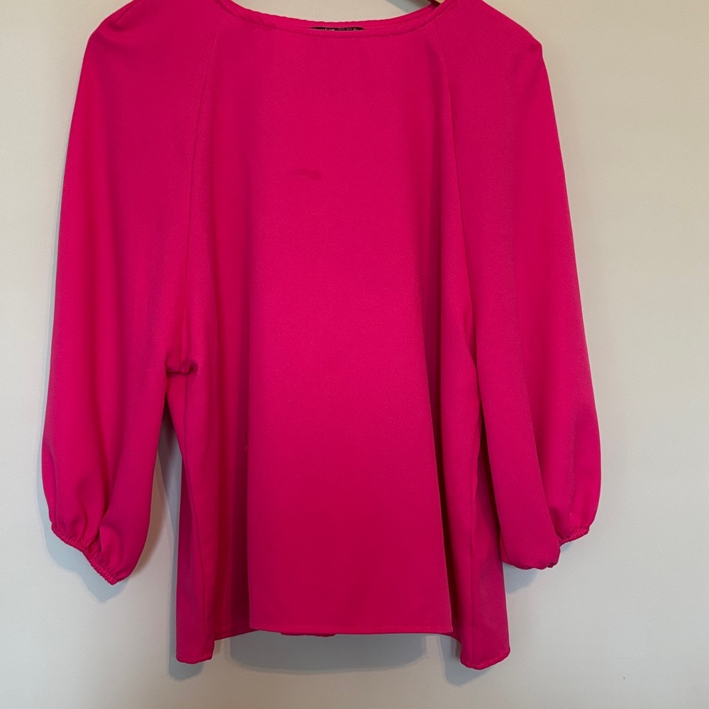 Shein Pink Blouse Sz XL